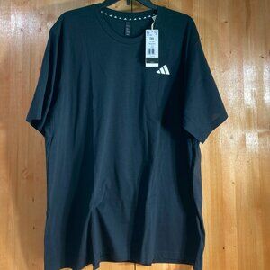 ADIDAS 2XL Training Essentials Aeroready Mens T-shirt Tee Shirt Black